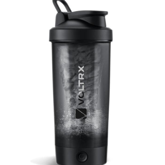 Botella Shaker de Proteína VOLTRX – Mezcladora Eléctrica Recargable