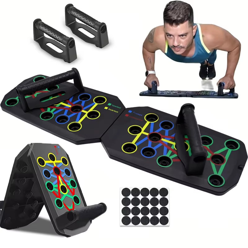 Tabla de flexiones portátil y multifuncional