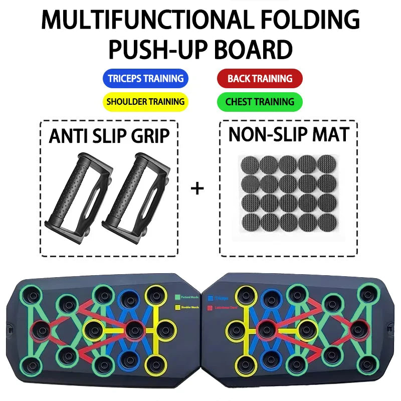 Tabla de flexiones portátil y multifuncional