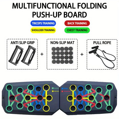 Tabla de flexiones portátil y multifuncional