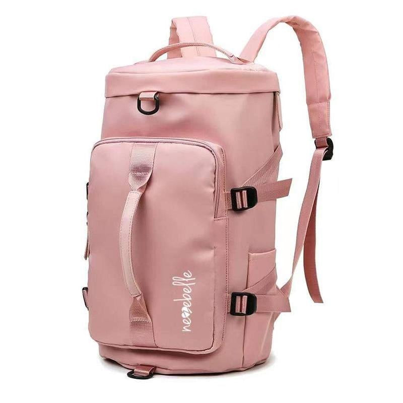 Mochila de gimnasio ligero con compartimento para zapatos,